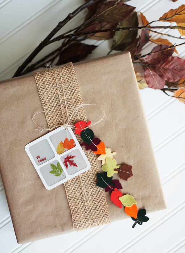 Box-with-Tassles Fall Leaflets
