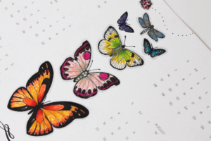 Butterfly Tabloid Calendar