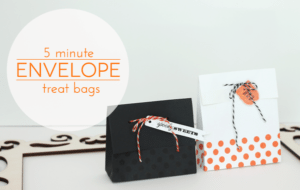 Envelope Treat Bag Tutorial Header