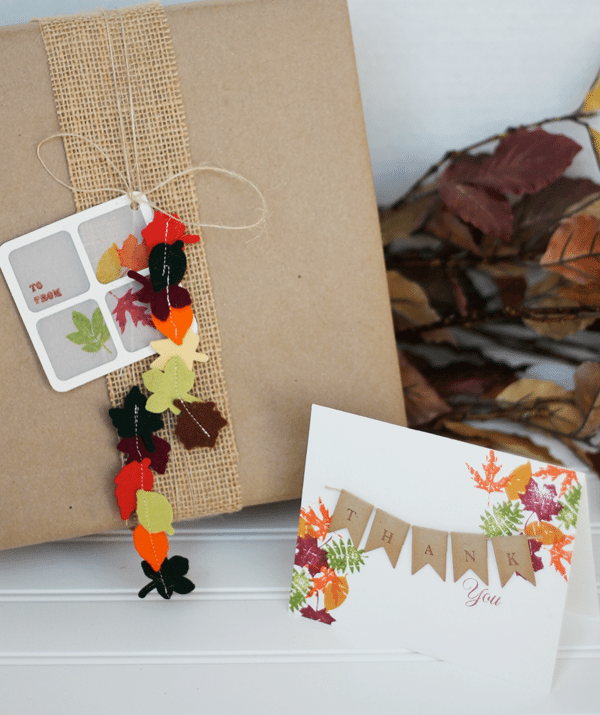 Clear and Simple Stamps Fall Frenzy Gift and Card