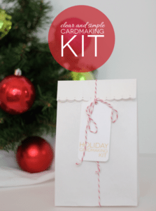 Clear and Simple Cardmaking Kit