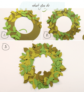Wreath Calendar Instructions 1