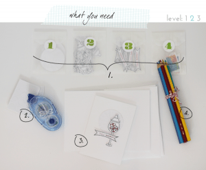 What-You-Need Holiday Card Making Kit