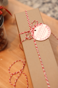 Red Velvet Cookies In Scroll Box