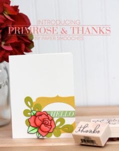 Primrose & Thanks by Paper Smooches