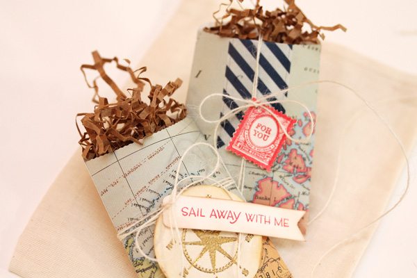 Map Inspired Stationery Bags2
