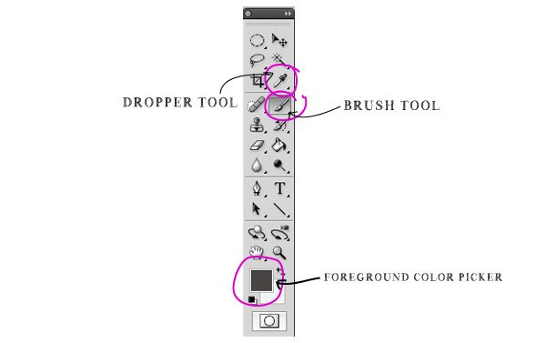 Dropper-and-Brush-Tools