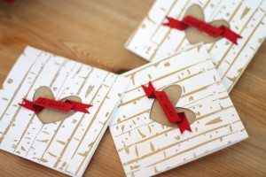 Carved from Love Card Set Trio