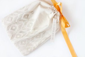 Fabric Front Cards Bag: Stamped Ikat | Damask Love Blog