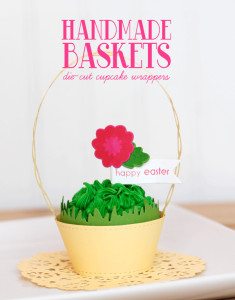 Handmade Baskets: Cupcake Liners Header | Damask Love Blog