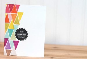 Your Awesome is Showing Card | Damask Love Blog