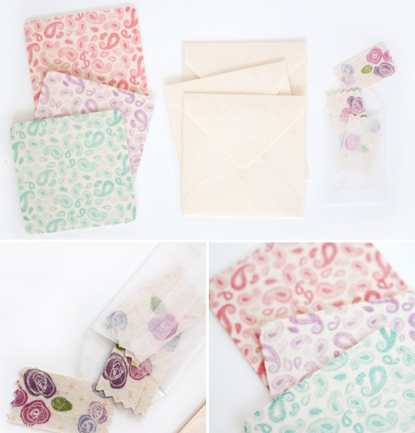 Fabric Tape Card Set | Damask Love Blog