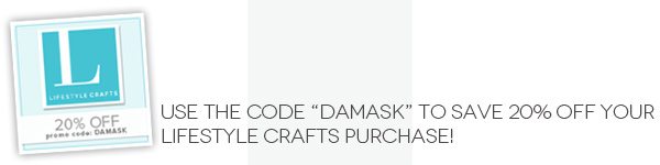Detailz Dies & Monogram with Lifestyle Crafts | Damask Love Blog