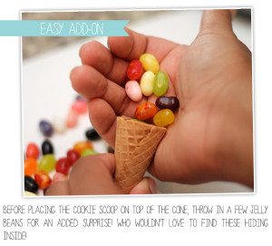 DIY Sugar Cookie Ice Cream Cones | Damask Love Blog