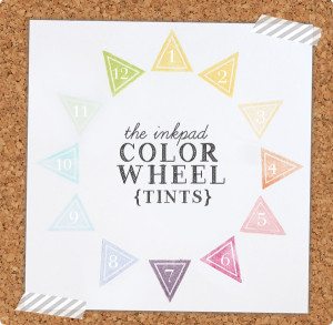 The Crafter's Color Wheel: Tints | Damask Love Blog