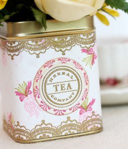DIY Vintage Tea Tins | Damask Love Blog