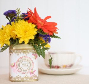 DIY Vintage Tea Tins | Damask Love Blog