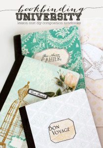 DIY Composition Notebooks | Damask Love Blog