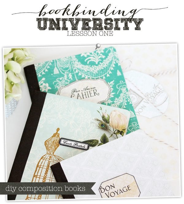 DIY Composition Notebooks | Damask Love Blog