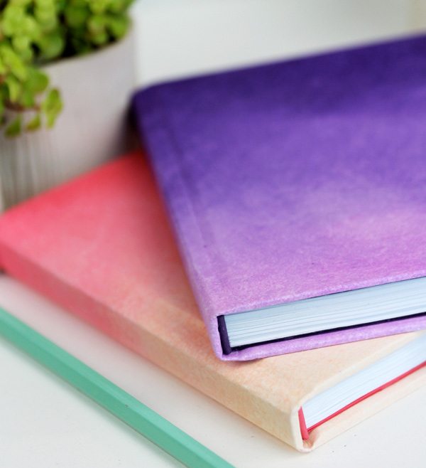 DIY Ombre Journals | Damask Love Blog