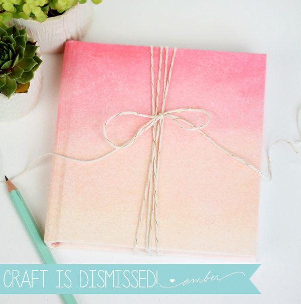 DIY Ombre Journals | Damask Love Blog