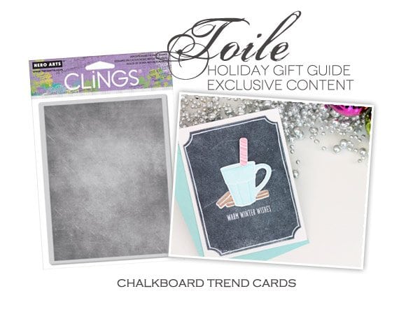Toile Gift Guide: Chalkboard Trends | Damask Love Blog