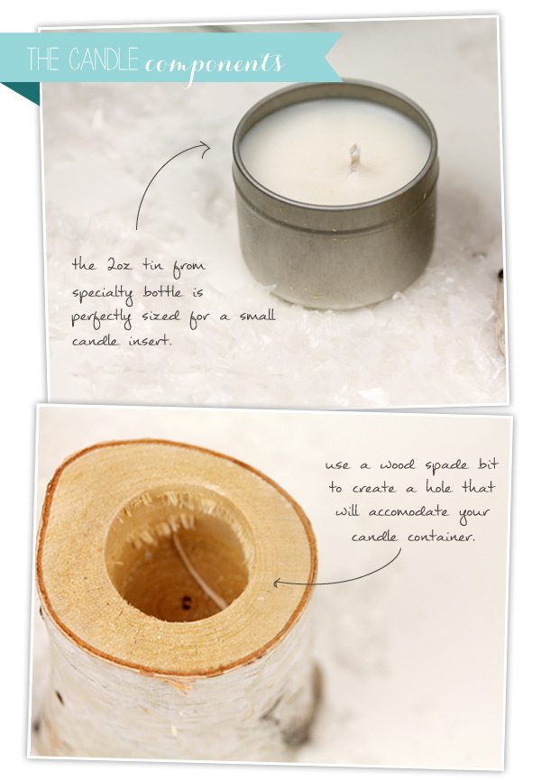 Design Inspired: Birch Bark Candles