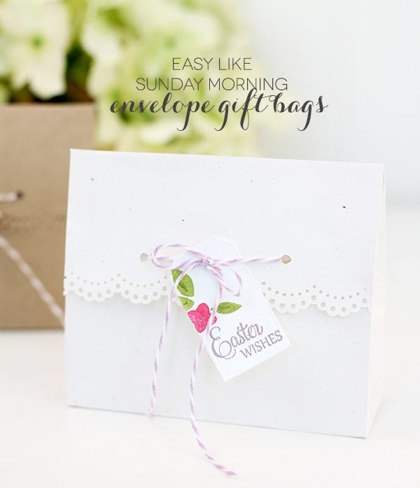 Easy Like Sunday Morning: Envelope Gift Bags |  Damask Love