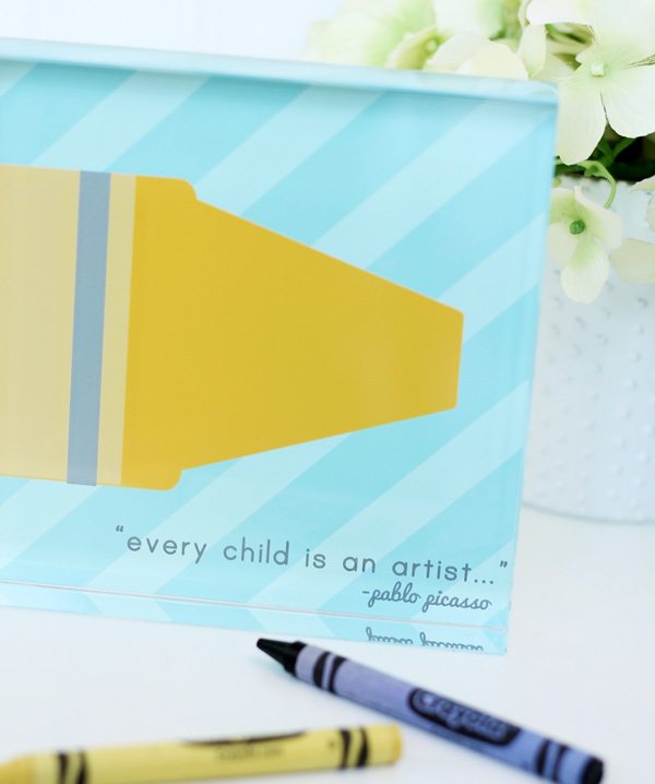 Digital DIY for Baby with Shutterfly | Damask Love