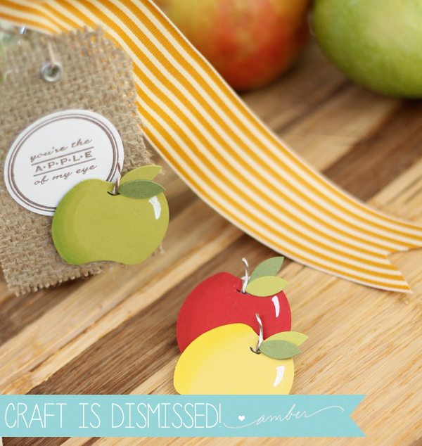Easy Paper Punch Apples | Damask Love
