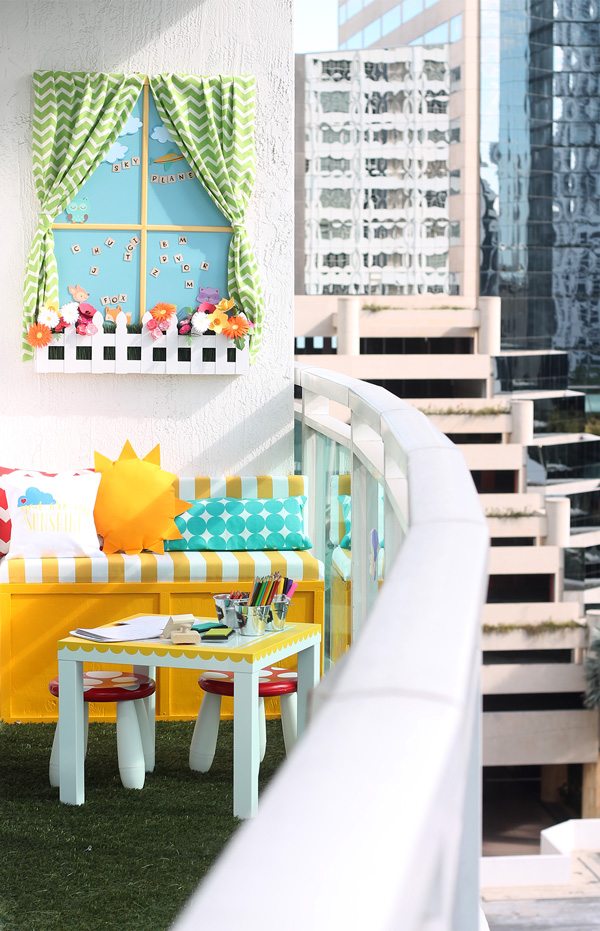 A Playroom in the Sky | Damask Love