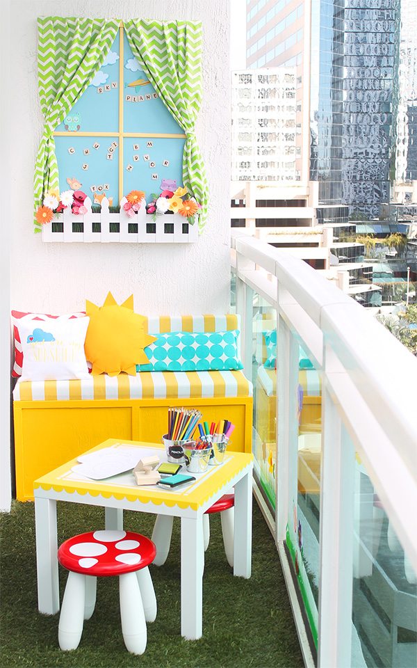 A Playroom in the Sky | Damask Love