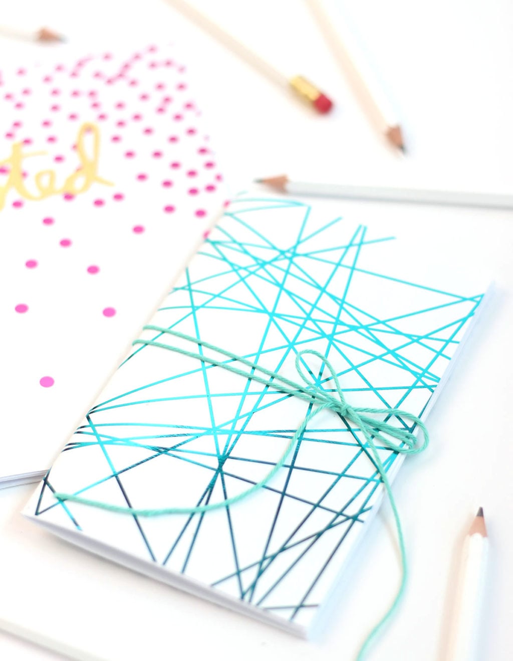 HTGAWC: DIY MINC Foil Notebooks for Back To School