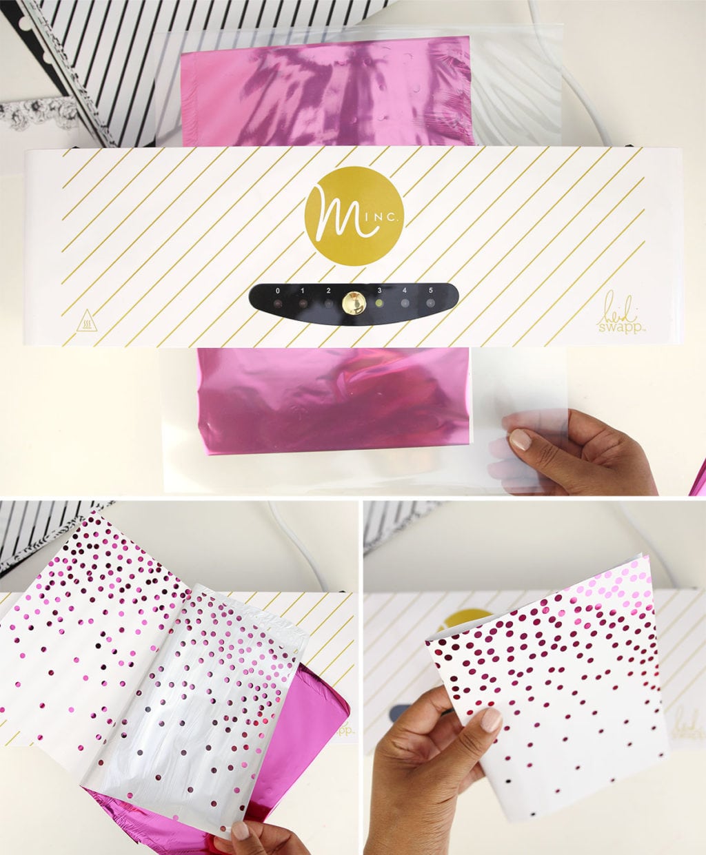 HTGAWC: DIY MINC Foil Notebooks for Back To School