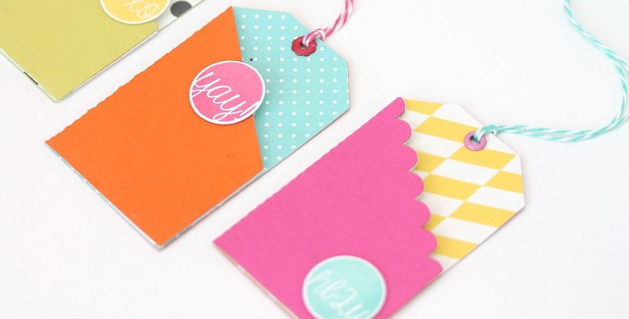 Modern &amp; Bright Easy Gift Card Tags | Damask Love