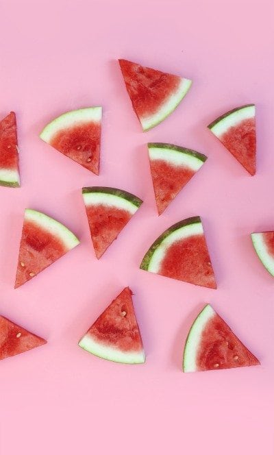 Easy Paper Watermelon Fans 