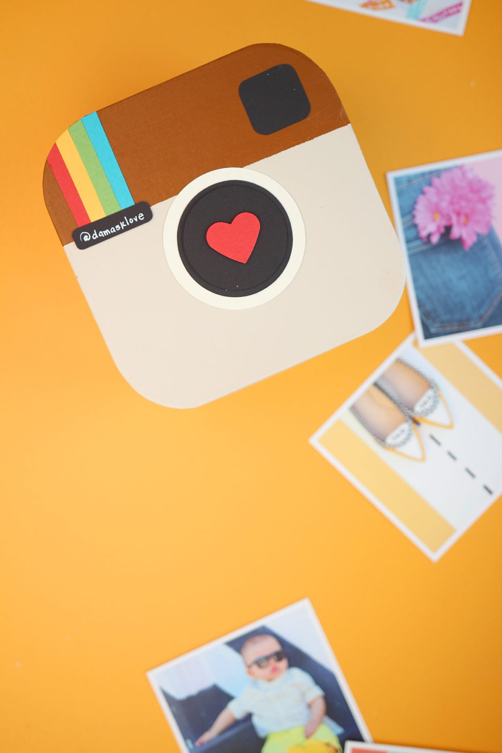 DIY Instagram Photo Box with the Paper and Packaging Board + A