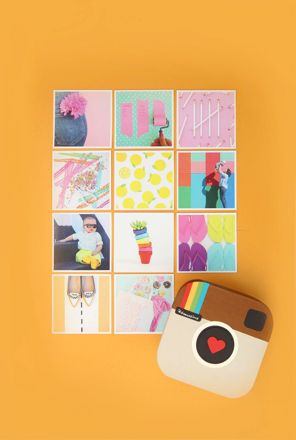 DIY Instagram in a Box | damask love