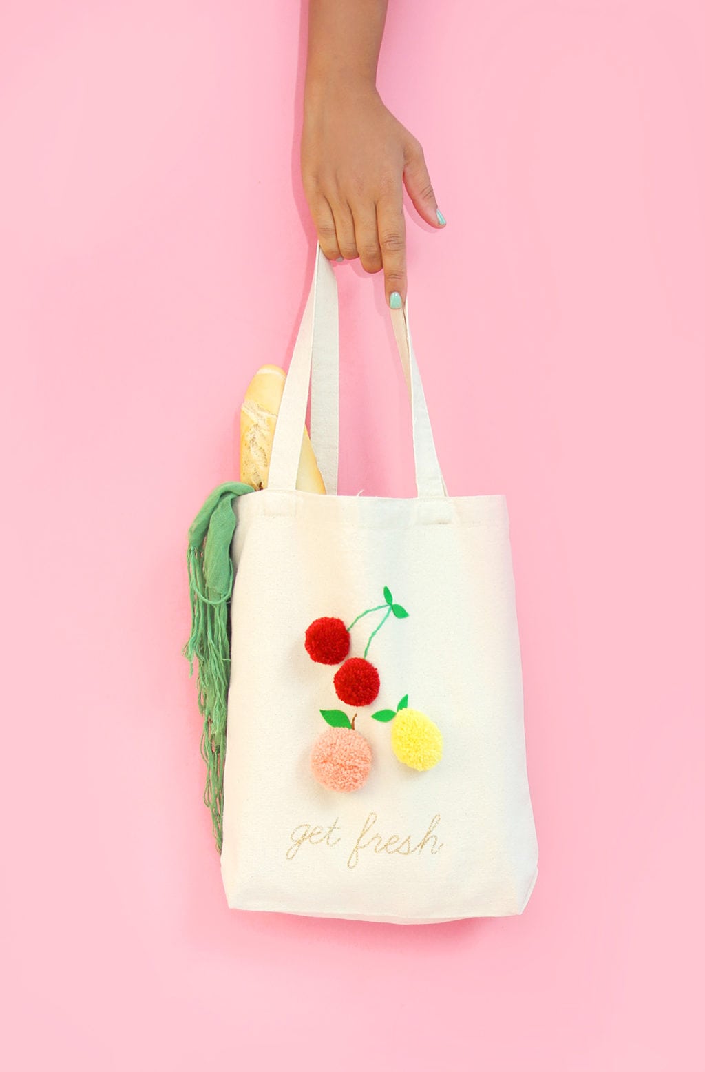 Pom pom tote new arrivals