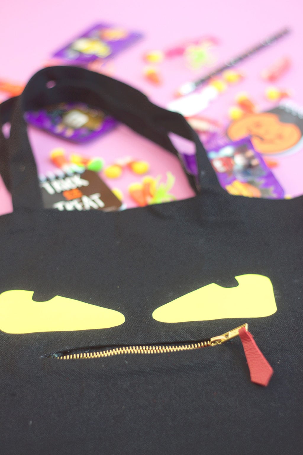 DIY Fendi Inspired Monster Tote Bag | damask love