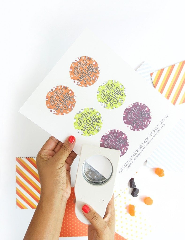 Easy Make Your Own Treatbags + Printables - Damask Love