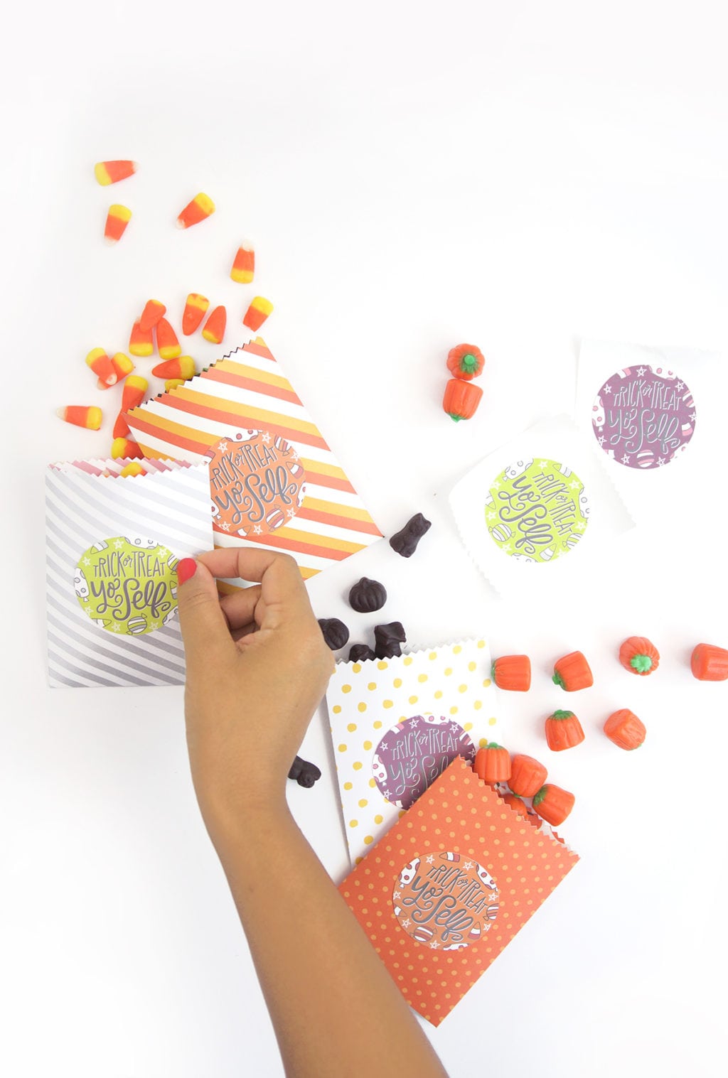 Trick or Treat Yo Self Treat Bags | Damask Love