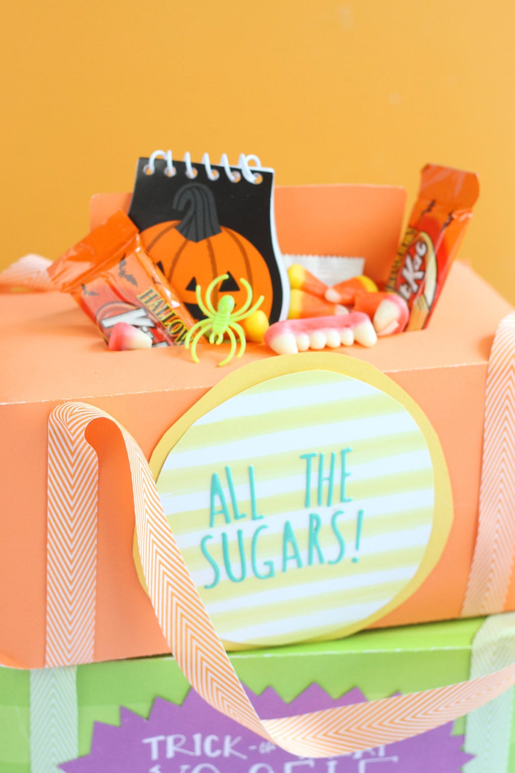 Candy Box Trick or Treat Bags |damask love