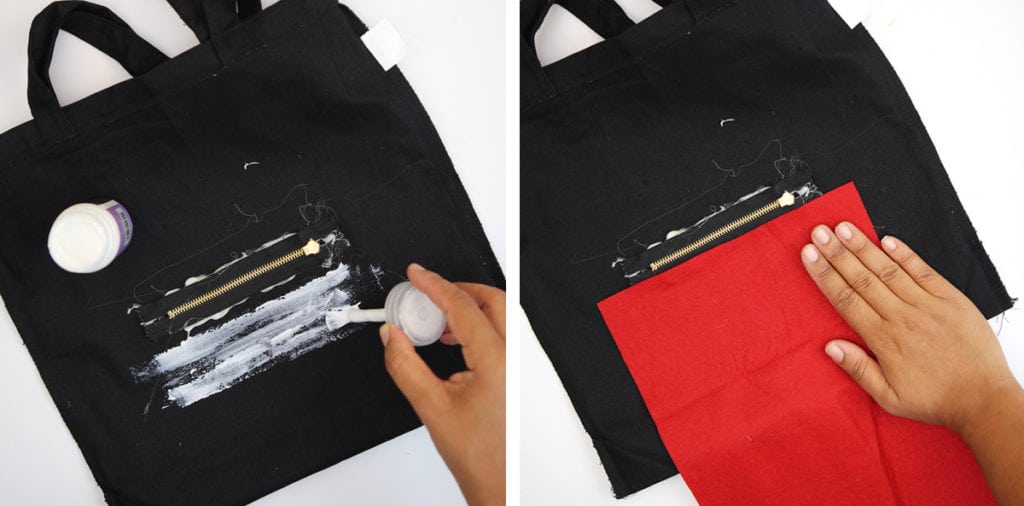 DIY Fendi Inspired Monster Tote Bag | damask love