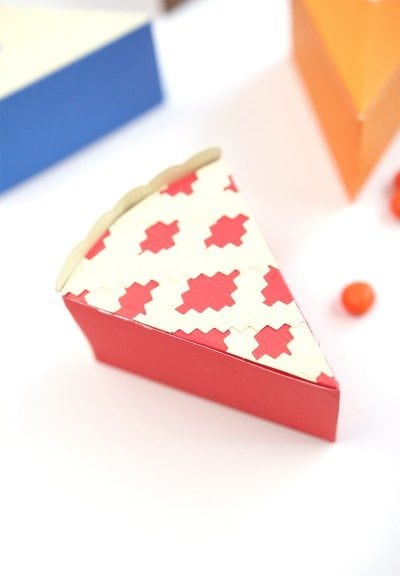 Paper Pie Treat Boxes - Damask Love