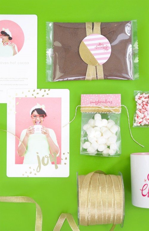 Gold Foiled Hot Cocoa Kit | Damask Love