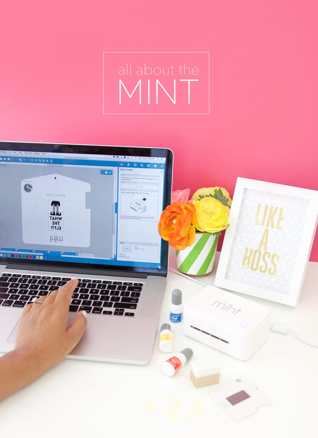 All About the Silhouette Mint Stamp Maker - Damask Love