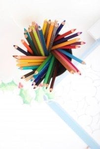 Prismacolor Christmas Coloring Cards