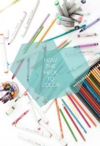Guide to Adult Coloring, What You Need | damask love