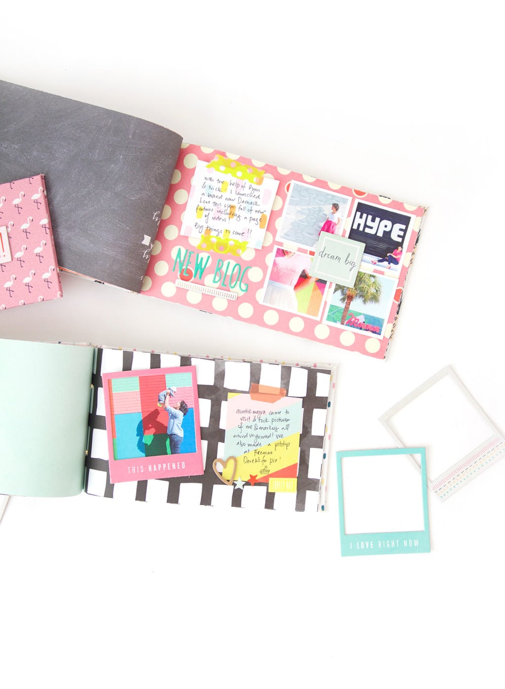 DIY Scrapbook Paper Journal - Homemade Scrapbook